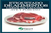 Etiquetado de alimentos - FACUA-Consumidores en Acción · 2009-11-04 · comercial en el caso de productos de la pesca y acuicultura. d. La cuantificación del ingrediente. e. El