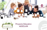 Proyecto Educativo AUSOLAN - maristaspamplona.es...Proyecto Educativo Ausolan Educación para el ocio y tiempo libre Educación para la convivencia. Educación para la salud Proyecto