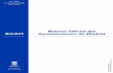 Boletín Oficial del BOAM Ayuntamiento de Madrid...levanta la suspensión y se ordena la continuidad de la tramitación de la convocatoria anticipada de Subvenciones para el Fomento