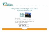 Proyecto Knowledge Hub para Educación Básica · 2012-08-30 · Recursos educativos abiertos: materiales de apoyo a la educación. Knowledge Hub: repositorio de REAs del Tecnológico