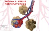 Teórico 5: VIRUS RESPIRATORIOS · IRAA, croup, IRAB Influenza estacional Acido siálico Fiebre, rinorrea con congestión, ... en los genes de HA y NA durante la replicación viral.
