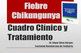 Fiebre Chikungunya CuadroClínicoy TratamientoSociedadDominicanade Pediatría Fiebre Chikungunya. Períodos de incubación extrínseco e intrínseco del virus chikungunya ... de la