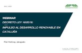 Presentación de PowerPoint · 2020-04-20 · 2. DÓNDE ESTAMOS-Pacto Transición Energética Cataluña (2017)-LEY 16/2017, de 1 de agosto, del cambio climático de Cataluña Art.