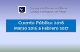 Corporación Educacional Parral Colegio Concepción de Parral · (6 puntos) Participación y formación ciudadana 84 similar (-2 puntos) más alto (6 puntos) Hábitos de vida saludable