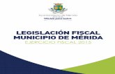Ley de Ingresos del Municipio de Mérida para el ejercicio ... · Ley de Ingresos del Municipio de Mérida para el ejercicio fiscal 2015 3 Recargos de Impuestos 17,225,164.00 Multas
