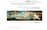 “Nacimiento de Venus” de Sandro Botticelli como …...En el caso que nos ocupa podemos reconstruir una historia: la de una metamorfosis pictórica, casi al estilo de Ovidio, que