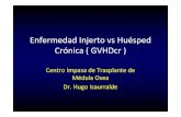 Enfermedad Injerto vs Huésped Crónica ( GVHDcr ) - SHU - Sociedad de ...€¦ · Centro Impasa de Trasplante de Médula Osea Dr. Hugo Isaurralde. GVHD crónica - Incidencia : 50