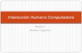 Interacción Humano Computadoraacademicos.azc.uam.mx/jfg/diapositivas/interaccion/Unidad_2.pdfy. El importante presentar la información de una manera en que pueda ser percibida de