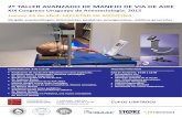 Jueves 23 de abril. FACULTAD DE MEDICINA · • Intubación en vía aérea pediátrica. Soluciones fáciles para problemas difíciles. Dr. Barrios (Brasil) • Videolaringoscopio