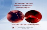 Hemorragia variceal Manejo en urgencias preendoscópicoprofesionales.ferring.com.mx/wp-content/uploads/2013/11/... · 2014-10-29 · Hemorragia variceal Ley de Frank-Laplace La tensión
