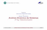 Tema 2c Cálculo de Antitransformadas y Modos Transitorios ...isa.uniovi.es/~idiaz/ADSTel/Tema2c_ADS.pdf · Octubre de 2003 Análisis Dinámico de Sistemas (2º Teleco, EPSIG) 1 de