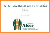 MEMORIA ANUAL ALCER CORUÑAalcercoruna.org/wp-content/uploads/2019/04/PPT... · Elaboración de xogos tradicionais que utilizaron para o campionato do mes de febreiro para o Entroido