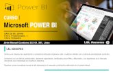 JUNIO BROCHURE POWER BIdblearner.com/wp-content/uploads/2019/02/BROCHURE_POWER-BI-J… · L&L ASESORES CURSO Microsoft ® POWER BI L&L Asesores SÁB.29 DE JUNIO 8 hrs. Presenciales