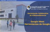 Alma Máter del Magisterio Nacional · Google MEET –Herramientas de Google 2. Drive: almacenamiento en la nube ilimitado En la pantalla de Google, acceder a Google Apps Luego de