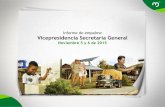 Informe de empalme Vicepresidencia Secretaria General › site › portals › 5 › documentos › empalme... · 2018-11-28 · Logros –Avances Principales hitos de la gestión