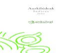 Aurkibideak - Ankulegi...2 Aurkibideak s Índices s Index 1 (1997) Identitatea, genero eta abertzaletasuna Identidad, género y nacionalismo Identité, genre et nationalisme Teresa