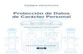 Protección de Datos de Carácter Personal · Códigos electrónicos Protección de Datos de Carácter Personal Selección y ordenación: Santiago Jiménez García, Abogado del Estado.