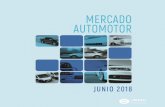 INFORME MERCADO AUTOTOMOTOR JUNIO · Adimark, se mantiene en un nivel alto (45 puntos). Mercado de vehículos Livianos y Medianos: 1. ... 2016 - 2018 Acum. A Junio 2018 202.130 Acum.