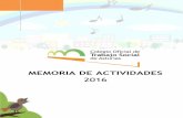 Memoria de actividades COTSA 2016 - Consejo … › app › webroot › files › asturias › files...Ordinaria anterior, las Memorias Económica y de Actividades del año 2015 y