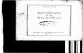 Introducción a la economía · ECONOMIA Traducci6n de Antonio Castro Leal Fondo de Cultura Economicz MEXICO Madero, 32 1938. INTRODUCCION, J. INTRODUCCION D ' EFINIRdeque trata.