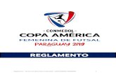 Torneos de Selecciones Futsal 2019 › sites › default › files › reglamento... · 2019-12-10 · Reglamento – Torneos de Selecciones Futsal 2019 – COPA AMERICA FEMENINA