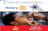 CARTA DE LA GOBERNADORA - Rotary4281...Con la presencia de la EGD Gladys Maldonado, hicimos el lanzamiento del Instituto Rotario de Panamá (noviembre 18 al 21 de 2019) y a la Convención