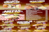 › menu_arepa_xpress.pdfpabellÓn criollo horneado lomo negro pollo a la chipotle la plancha $ 10.85 $11.85 $11.85 $ 10.85 $ 10.85 desserts quesillo (venezuelan flan) tres leches