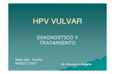 DIAGNOSTICO Y TRATAMIENTOigmdp.com.ar/old/download/educmedica/diapositivas/HPV... · 2017-04-04 · organo de paso errores en el diagnostico lesiones dermatologicas poco tiempo en