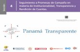 Presentación de PowerPoint · Eje “Fortalecimiento de la Democracia y del Estado de Derecho” 1. Transparencia y rendición de cuentas - Cero tolerancia contra la corrupción.