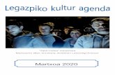 Martxoa 2020 - haztegiikastola.eus · 25, asteazkena: “La memoria en el discurso de los derechos humanos” Hizlaria: Paco Etxeberria (Antropologo-forentsea). 19:00etan Kultur Etxeko