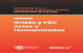 Grado y PSC Artes y Humanidades - OBSERVA-eobserva-e.uma.es/.../2018/03/06-Arte-y-Humanidades.pdf · ARTES Y HUMANIDADES EGRESADOS UMA 2013-14 ESTUDIO DE INSERCIÓN LABORAL DATOS