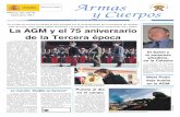 La AGM y el 75 aniversario de la Tercera época · tacó el apoyo de Heraldo de Aragón a la AGM desde su fun‐ dación y dio las gracias a Pilar de Yarza por su “afecto e inestima‐