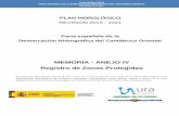 MEMORIA - ANEJO IV Registro de Zonas Protegidas · 2016-01-19 · REVISIÓN 2015-2021 PLAN HIDROLÓGICO REVISIÓN 2015 - 2021 ... Guadalquivir, Ceuta, Melilla, Segura y Júcar y de