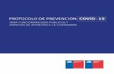 PROTOCOLO DE PREVENCIÓN COVID-19 › wp-content › uploads › Protocolo... · El Comité Paritario de Higiene y Seguridad deberá involucrarse en el seguimiento e implementación