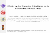 Efecto de los Cambios Climáticos en la Biodiversidad del ... › download › ElviraCuevasPRCCCOct2014.pdfEfecto de los Cambios Climáticos en la Biodiversidad del Caribe Elvira Cuevas1,2,