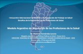 Modelo Argentino de Regulación de las Profesiones de la Salud › images › pdf › 2018 › marco › 27 › ... · Las provincias delegan competencias en el gobierno federal.