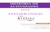 MEMORIA 2009 - ONGd Atelierongdatelier.org/download/Memoria-Actividades-Atelier-ONGD-2017.pdf · La página Web de la Mesa de Apoyo a la defensa de los Derechos Humanos de las Mujeres