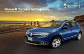 Renault Sandero/Stepway · Servicio de ocall ización y asiencia,st evisa on c tu asesor de ventas os l planes y productos disponibles. Disponible para todas las versiones 2019 Tecnología