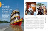 Iquitos A bordo de un crucero por el Amazonaslatitudsur.org › ... › sites › 3 › 2015 › 03 › revista_vamos.pdf · te, nos saludan. Desde la terraza, enci-ma del bote, atrapamos