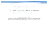 PLAN DE CONSERVACIÓN, DESARROLLO Y SEGURIDAD VIAL …muniorotina.go.cr/images/2020/02/07/Plan de conservacion, desarrol… · parÁmetros de evaluaciÓn para definir el estado del