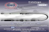 cablesdetransmision.com · 2016-03-18 · CATRASA 2015 Catálogo Ilustrativo y de aplicaciones, Automóviles / pick up  Fabricantes de cables automotrices …