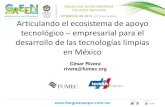 Articulando el ecosistema de apoyo tecnológico – empresarial …ejkrause.com.mx/camp-green16/bitacora/enviro/enviro27... · 2016-11-15 · Articulando el ecosistema de apoyo tecnológico