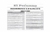 Cuadernillo de Normas Legales · de la Dirección de Mercadeo, Comunicaciones y Eventos de la Comisión de Promoción del Perú para la Exportación y el Turismo - PROMPERÚ 503204