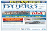 Fin Año 2019/20 Crucero Fluvial por els3politours.politours.com/2019/06/07/08/57/24/233/...2019/06/07  · BEBIDAS + CENA DE FIN DE AÑO Y BRUNCH DE AÑO NUEVO Precios: Viajes combinados