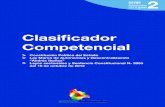 Clasificador Competencial › archivos › Clasificador... · Clasificador Competencial Constitución Política del Estado; Ley Marco de Autonomías y Descentralización “Andrés