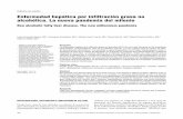Enfermedad hepática por infiltración grasa no alcohólica ... › pdf › rcg › v25n4 › v25n4a10.pdf · gresar hacia la fibrosis y la cirrosis en un periodo de varias décadas.
