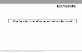 Guía de configuración de red - Epson LABELWORKS PXlabelworks.epson.com/wp-content/uploads/2019/03/... · Î Configuración manual de ajustes para una LAN inalámbrica (p. 27) Importante