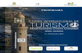 PROGRAMA - Home – VIII Foro Internacional de Turismo ...€¦ · El Foro Internacional de Turismo Maspalomas Costa Canaria celebra su quinta edición los días 14 y 15 de diciembre