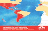 Instituto Cervantes · El Instituto Cervantes es la institución oficial creada por España para la difusión de la lengua y todas las culturas en español. En este folleto, el Instituto