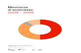 Memoria 2008 2009 DEF - Ivalua...Composició i funcionament Actualment la xarxa està formada per 31 organismes públics catalans, entre els quals s’inclouen 14 departaments de la